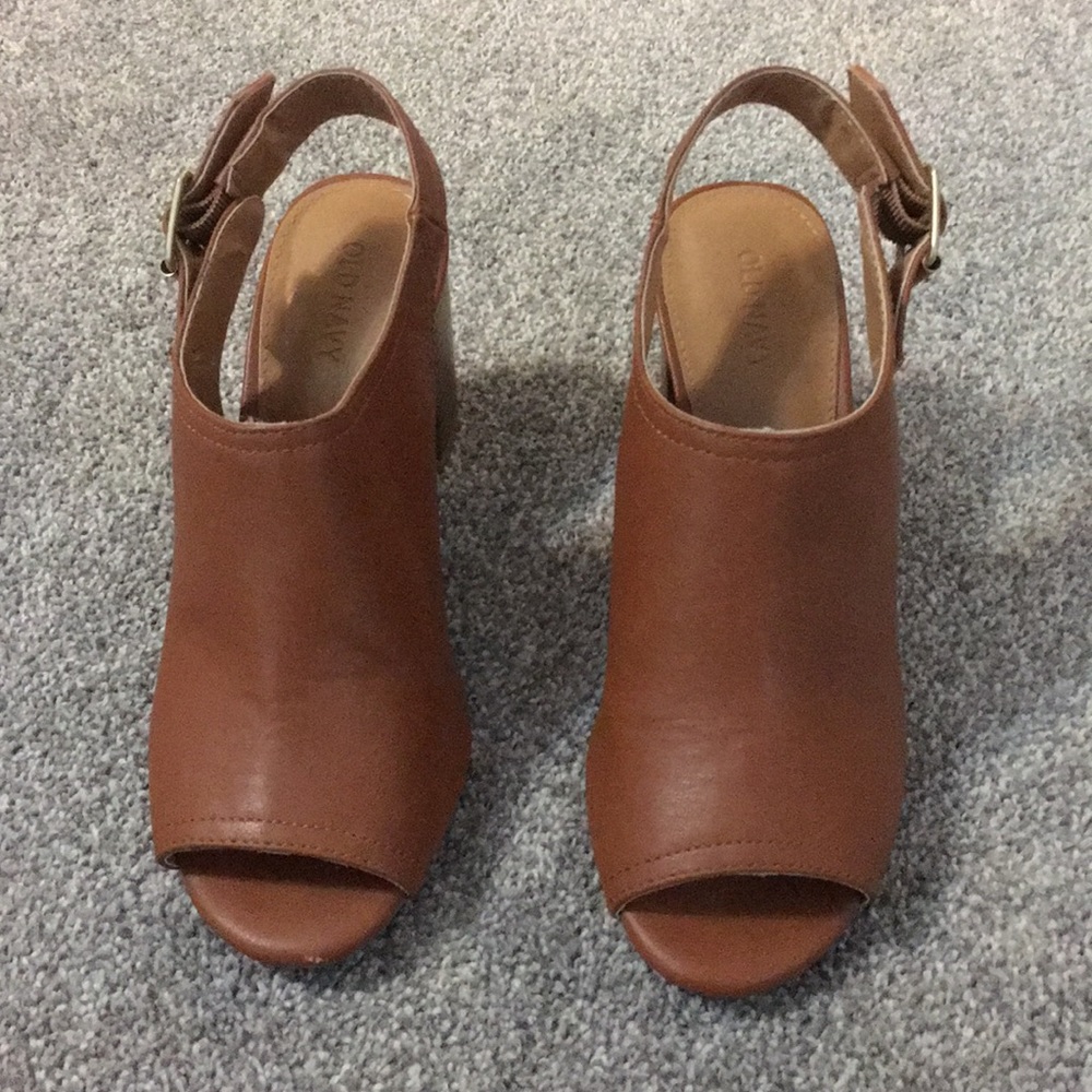 Old navy block heel